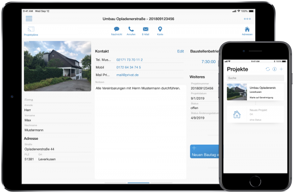 iOS Baudokumentation